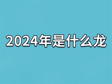 2024龙年是什么年